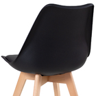 Kit - 4 X Cadeiras Leda - Preto