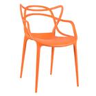 Kit - 4 X Cadeiras Masters Allegra - Laranja