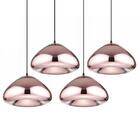 Kit - 4 X Luminárias Void - Berlim - Cobre