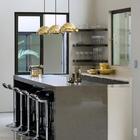 Kit - 4 X Luminárias Void - Berlim - Dourado