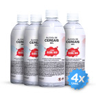 Kit 4un 500ml Alcool De Cereais Bebidas Difusor Perfume 96%