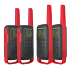 Kit 4x Rádio Comunicador Motorola T210br 32km Ht Talkabout