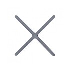 Kit 500 Espaçador Cruzeta Juntapiso E Azulejo 1,5mm Cortag