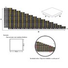 Kit 500 Nivelador + 100 Cunha De Pisos E Porcelanatos - 1,0 Mm