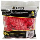 Kit 500 Nivelador + 100 Cunha De Pisos E Porcelanatos 1,5 Mm