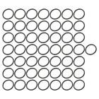 Kit 50 Anéis de Vedação para Esgoto 50mm Fortlev