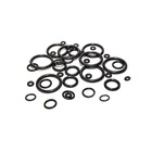 Kit 50 Anéis De Vedação Preto Arruela Borracha Forte O-ring