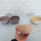 Kit 50 Bowls Bambu Cumbucas 15x7cm Sortidos Lyor Sobremesas F