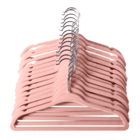 Kit 50 Cabide Infantil Veludo Antideslizante Ultra Fino Moder