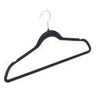 Kit 50 Cabides Veludo Slim Preto Union Home