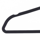 Kit 50 Cabides Veludo Slim Preto Union Home