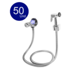 Kit 50 Ducha Higiênica Casagrande Mundial Completa C/ Registr