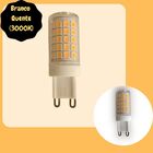 Kit 50 Lâmpadas De Led G9 7w Branco Quente(3000k) P/lustres E