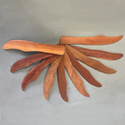 Kit 50 Peças Faquinha De Pau Madeira 16 Cm