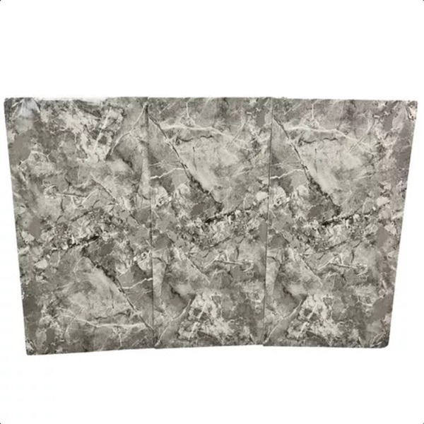 Kit 50 Placas Adesivas 3d Revestimento De Parede Auto Adesivo