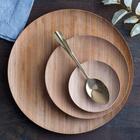 Kit 50 Pratos De Sobremesa Bambu Petiscos Entradas Verona Lyo