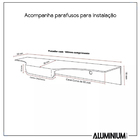 Kit 50 Puxadores Para Móveis Clean Cava Alumínio Ouro Envelhe