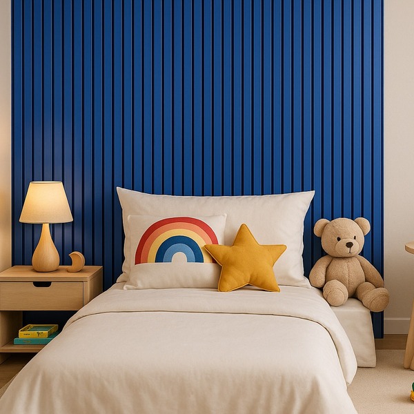 Kit 50 Unidades - Revestimento Ripado Placa Mdf Painel Decora