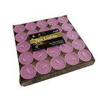 Kit 50 Velas Decorativas Não Aromatizas Rosa