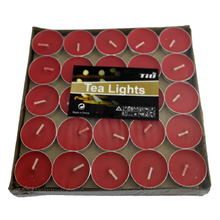 Kit 50 Velas Decorativas Não Aromatizas Vermelho