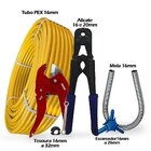 Kit 50mt Tubo Pex 16mm+alicate+escareador+mola 16mm+tesoura