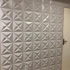 Kit 55  placas em pvc poliestireno revestimento 3d teto e par