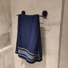 Kit 5 Acessórios Pretos Banheiro Suportes Ventosa Papeleira T