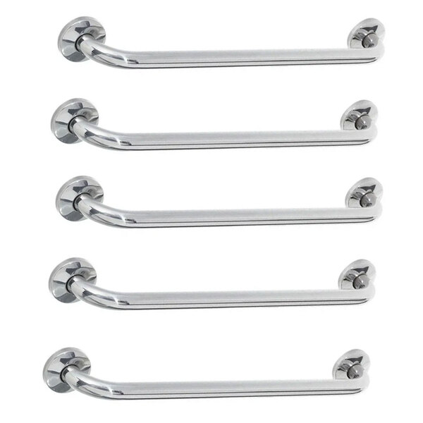 Kit 5 Alças Apoio Banheiro Acessibilidade Idoso Cadeirante De