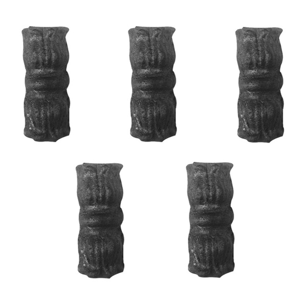 Kit 5 Anueto Em Ferro Fundido Decoração Grade Portão N03 8cm