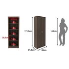 Kit 5 Armários Multiuso De Escritório Rústico