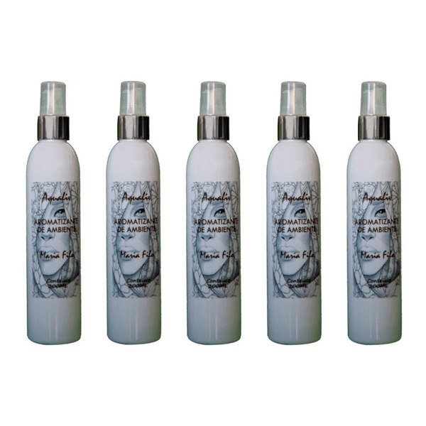 Kit 5 Aromatizador Ambientes Aroma Maria Filo Frasco 200ml