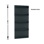 Kit 5 Bandejas Para Gondola Canto 170 Fit 40/60 Preto Sp Etiq