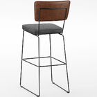 Kit 5 Banqueta Alta Cozinha Sala Jantar Allana L02 Couríssimo