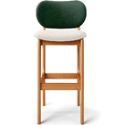 Kit 5 Banquetas Alta Bar Cozinha Sala Jantar Betta L02 Imbuia