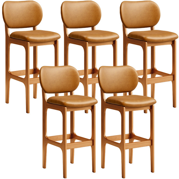 Kit 5 Banquetas Alta Bar Cozinha Sala Jantar Fixa Betta L02 I