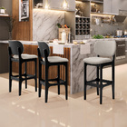 Kit 5 Banquetas Alta Bar Cozinha Sala Jantar Fixa Betta L02 P