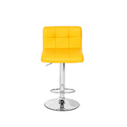 Kit 5 Banquetas Altas Com Encosto Giratória E Regulagem De Al