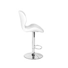 Kit 5 Banquetas Altas Com Encosto Giratória E Regulagem De Al