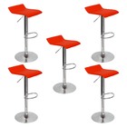 Kit 5 Banquetas Toquio Wave Enzo Belo Horizonte Recouro Girat