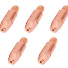 Kit - 5 Bico De Contato Para Tocha Mig M6x28 1,0mm 24kd