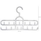 Kit 5 Cabides De Cintos Lenços Colares Suportes Para Acessóri