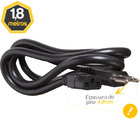 Kit 5 Cabo De Força Novo Padrão 20a 1,80 Metros