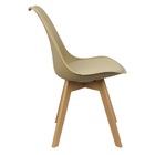 Kit 5 Cadeiras Charles Eames Leda Luisa Saarinen Design Wood