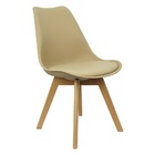 Kit 5 Cadeiras Charles Eames Leda Luisa Saarinen Design Wood