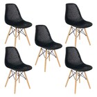 Kit 5 Cadeiras Colmeia Furadinha Heloisa Eloá Charles Eames E