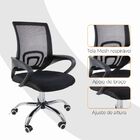 Kit 5 Cadeiras De Escritorio Begonia Tela Mesh Ergonomica - P