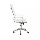 Kit 5 Cadeiras De Escritório Presidente Esteirinha Em Corino