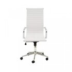 Kit 5 Cadeiras De Escritório Presidente Esteirinha Em Corino