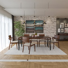 Kit 5 Cadeiras De Jantar Encosto Laminado Demetra Poliéster O