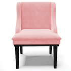 Kit 5 Cadeiras Decorativas Sala De Jantar Base Fixa De Madeir